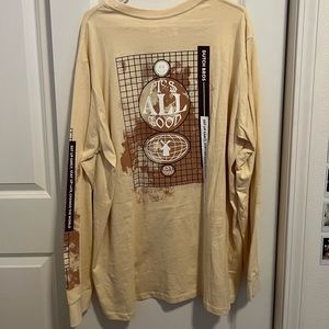 Brand new Cream Dutch Bros Long-sleeve